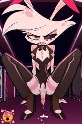1boy 1femboy 1male 2d ai_generated androgynous androgynous_male angel_dust_(hazbin_hotel) angeldust artist_logo ass balls ballsack bare_chest bisexual bisexual_male black_bodysuit black_bowtie black_footwear black_heels black_latex black_latex_bodysuit black_legwear black_leotard black_shoes bodysuit bodysuit_and_jacket bowtie boy bunny_boy bunny_costume bunny_ear bunny_ears bunnysuit buttocks chest_fur circumcised cock crossdressing crossdressing_male cum cum_drip cum_dripping cum_dripping_from_penis cum_on_ground cumdrip cumdripping cumming cute cute_face cute_femboy cute_male dick ejaculate ejaculating ejaculating_cum ejaculation english_text femboy femboy_cumming femboy_solo feminine feminine_male footwear freckled_face freckles freckles_on_face fur_chest furry furry_breasts furry_chest furry_femboy furry_male furry_only furry_solo gay genital_fluids genitals hair hazbin_hotel heels heterochromia high_res high_resolution highleg highleg_leotard highres hunnyhive hunnyhive(artist) hunnyhivestudio hunnyhivestudios indoors jacket jacket_open latex latex_bodysuit latex_clothing latex_leotard legs legs_apart legs_open legwear leotard light_blush male male_only nudity open_jacket open_legs open_mouth penis pink_bunny_ears pink_jacket pink_rabbit_ears rabbit_boy rabbit_ears scrotum sharp_teeth shoes showing_penis sissy solo solo_femboy solo_furry solo_male spread_legs squatting squatting_male squatting_pose testicles thighs vein veins_on_dick veiny_penis vivziepop