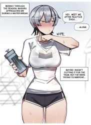 1girl 1girls animation big_breasts dating kissing kissing_neck longer_than_30_seconds ratatatat74 romantic secret_comics seethrough short_hair sound tagme ti_keep tomboy tomboy_milf video voice_acted voice_acted_comic