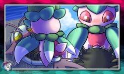 absurd_res anonymous_gardevoir arthropod balls blush blush_lines bodily_fluids clitoris crustacean cutaway detailed_background digital_media_(artwork) duo english_text erection eye_contact female female_on_top female_penetrated feral first_person_view fomantis generation_7_pokemon genital_fluids genitals green_body hi_res looking_at_another lying male male/female male_on_bottom male_penetrating male_penetrating_female male_pov nintendo nude on_back on_bottom on_top outside outside_sex penetration penile penile_penetration penis penis_in_vagina pink_body plant pokemon pokemon_(species) pussy red_eyes sex shaking shivering tail text thrusting url vaginal_penetration vulva wimpod