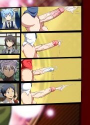 assassination_classroom dick_chart dominant_femboy femboy high_school_student horibe_itona isogai_yuma large_balls large_testicles long_penis penis_size_chart penis_size_comparison saiyanpride56 shiota_nagisa stallion tentacle urethral_egg_implantation