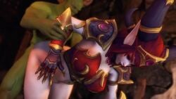 1boy 1girls 3d alexstrasza animated bent_over big_breasts blizzard_entertainment blowjob bouncing_breasts cum cum_in_pussy cum_in_pussy cum_inside cum_on_body cum_on_breasts cum_on_face facial fellatio female green_skin horns light-skinned_female light_skin nude oral oral_sex orc pubic_tattoo red_hair sex sound spread_legs szyca tagme tattoo vaginal_penetration vaginal_penetration vaginal_sex video warcraft world_of_warcraft