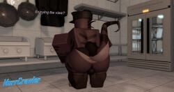 balls big_ass big_balls big_butt bulge clothed/nude dialogue fat_ass male molecular_breakdown murrcrawler muscular roblox roblox_game robloxian tail text thick_thighs underwear undies watermark xenetic xerox_(the_mbd_project)