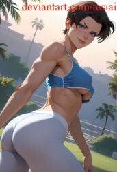 abs ai_generated alien alien_girl anissa ass big_ass big_breasts breasts invincible invincible_(comics) muscular muscular_female tesiai thick_thighs thunder_thighs viltrumite wide_hips