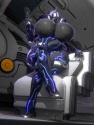 big_breasts breasts digital_extremes female huge_ass huge_breasts large_breasts qzk_forte saryn_(warframe) solo solo_focus tagme thick_thighs warframe wide_hips