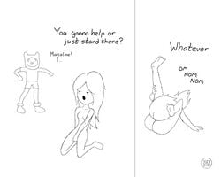 adventure_time autocunnilingus coldfusion cunnilingus finn_the_human marceline oral vampire