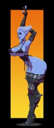 1girls asari ass big_ass big_breasts bioware blue-skinned_female blue_body breasts bust busty chest curvaceous curvy curvy_figure digital_media_(artwork) electronic_arts female female_focus hair_tentacles high_heel_boots high_heels hips hourglass_figure huge_ass huge_breasts humanoid large_ass large_breasts legs liara_t'soni mass_effect mature mature_female pseudo_hair slim_waist tentacle_hair theoverloader thick thick_hips thick_legs thick_thighs thighs voluptuous voluptuous_female waist wide_hips