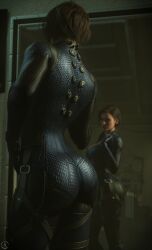 1girls 3d alf3d big_ass big_breasts bodysuit breasts bust busty chest curvaceous curvy curvy_figure eyebrows eyelashes eyes female female_focus hips hourglass_figure huge_breasts human jill_valentine jill_valentine_(sasha_zotova) large_breasts legs light-skinned_female light_skin lips mature mature_female resident_evil resident_evil_3 resident_evil_3_remake slim_waist thick thick_hips thick_legs thick_thighs thighs top_heavy voluptuous waist wide_hips