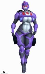 big_breasts breasts cybertronian female purple_body robot robot_girl shadowstriker thick_thighs transformers transformers_cyberverse transformers_legacy trawert