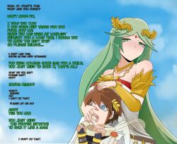 breasts kid_icarus kid_icarus_uprising nintendo nude_mind palutena pit_(kid_icarus) sadism sadistic_girl