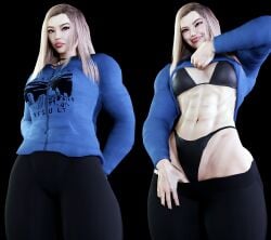 1girls 3d ass athletic athletic_female big_ass big_breasts bottom_heavy breasts bust busty chest curvaceous curvy curvy_figure emily_sharpe female female_focus fit fit_female hips hourglass_figure huge_ass huge_breasts human large_ass large_breasts legs light-skinned_female light_skin mature mature_female original original_character sevenarts thesevenartsx thick thick_hips thick_legs thick_thighs thighs top_heavy voluptuous waist wide_hips