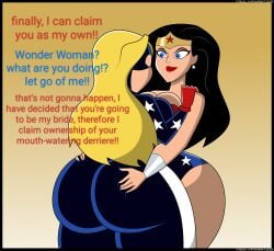 age_difference dc_comics dubious_consent fat_ass forced_marriage groping_ass implied_marriage justice_league older_woman_and_teenage_girl stargirl trulyphantom wonder_woman wonder_woman_(series)