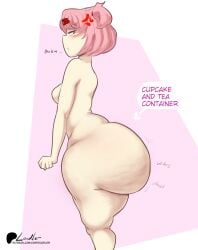 1girls accessory anger_vein artist_name ass bangs big_ass big_butt blush bottom_heavy breasts bubble_butt butt cellulite completely_nude completely_nude_female cross-popping_vein dat_ass doki_doki_literature_club english_text evil_container female female_only hair_accessory hair_ornament hair_ribbon hairclip huge_ass huge_butt large_ass lewddoodler light-skinned_female light_skin looking_back medium_breasts naked naked_female natsuki_(doki_doki_literature_club) nude nude_female onomatopoeia pink_eyes pink_hair portrait pout pouting short_hair sideboob small_breasts solo solo_female standing swept_bangs team_salvato text thick thick_ass thick_thighs three-quarter_portrait tsundere twintails twintails_(hairstyle) viewed_from_side wobble