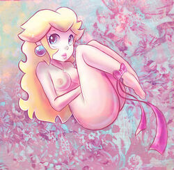 ass barefoot breasts mario_(series) nintendo nude princess_peach ribbon saladturtles