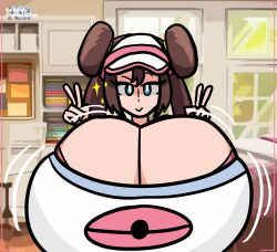rosa (pokemon) from game freak by captainxero
