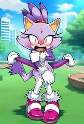 blaze the cat from sega