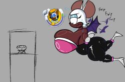 rouge the bat from sega by dorkzone