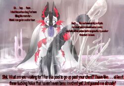 amur_carp animal_genitalia animal_penis anthro ball_sag balls bedroom_eyes begging_for_sex big_balls big_penis big_tongue blue_eyes blue_tongue blush bodily_fluids bubble canid canine carp claws cum cum_bubble cum_everywhere cum_filling cum_flood cum_on_balls cum_on_fin cum_on_ground cum_on_penis cum_on_wall cum_pooling cyprinid cypriniform demanding_sex dialogue ejaculation empty_room equine_genitalia equine_penis excessive_genital_fluids fin fish flared_penis flooded flooding fluffy fur furry_balls genital_fluids genitals hand_on_hip heavy_balls hi_res huge_balls huge_cock huge_thighs huge_tongue hybrid hyper hyper_balls hyper_genitalia hyper_penis koi kyerry_(mhc-perchub) looking_at_viewer male mammal maned_wolf marine masturbation messy mhc-perchub musk musk_cloud musk_drunk narrowed_eyes needy penis pooling profanity red_body red_fur red_spots requesting requesting_viewer room_filling seductive sex_request solo spots standing_in_cum steam text thick_penis thick_thighs thick_tongue tongue tongue_out typical_carp vein veiny_penis wanting_more