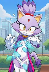 blaze the cat from sega