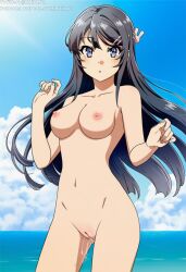 sakurajima mai from patreon by kairart