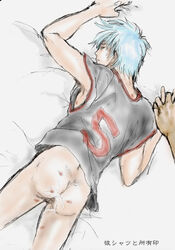 blue_eyes blue_hair cum cum_in_ass kuroko_no_basuke kuroko_tetsuya tagme yaoi