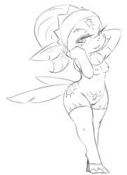 breasts female pokemon pose pussy weavile zinnthos