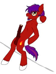 balls equine horse horsecock jeroba male my_little_pony original_character penis pony pose showstopper