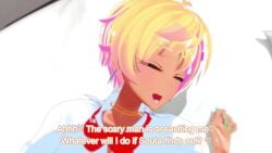 3d_animation accessories age_difference ass assertive assertive_female assertive_male bald bald_male bed big_breasts blonde_hair blue_eyes brat bratty breasts brown_skin cheeky dark-skinned_female dark_skin english_subtitles english_text female groping groping_breasts groping_from_behind gyaru gyaru_gal heart-shaped_pupils indoors jewelry kuro_gyaru large_breasts leg_lock legs_up male nail_polish older_male older_male_and_younger_female on_bed one_room_gal original original_characters schoolgirl short_hair smug sound subtitled sweating tamangoworks tanned tanned_skin teenage_female teenager thick_thighs thighs two-tone_hair video younger_female younger_female_older_male