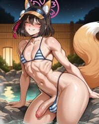 izuna (blue archive) from allied hyakkiyako academy student by foursixteen 404