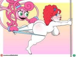 arms ass ass_cheeks big_ass big_breasts big_butt blue_eyes boobs booty booty_cheeks breasts butt butt_cheeks clown clown_girl feet female freckles_on_ass freckles_on_butt green_eyes hands hands_on_pole holding_pole knees legs mommy_long_legs naked nude pink_lips poppy_(poppy_playtime) poppy_playtime prank red_lips shorthair shortstack spicypop thicc thicc_ass thicc_butt thicc_thighs thick thick_ass thick_butt thick_thighs thighs tits wedgie wedgie_fetish
