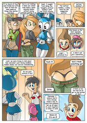 3boys 3girls cartoon_network comic crossover danny_fenton danny_phantom disney disney_channel female human jenny_wakeman jimmy_neutron jimmy_neutron_boy_genius juniper_lee kim_possible kimberly_ann_possible male medium_breasts multiple_females my_life_as_a_teenage_robot nickelodeon panties smooth_skin the_fairly_oddparents the_golden_soap_bar the_life_and_times_of_juniper_lee thong timmy_turner x^j^kny xj-9