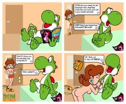 princess daisy from mario (series) by the moss-man