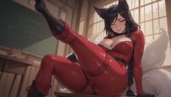 ahri from league of legends by velmasnowai
