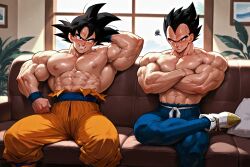son goku from dragon ball z by zodoai