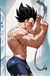 vegeta from dragon ball z by zodoai