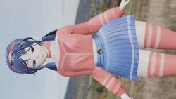 crazy_mita_(miside) miside mita_(miside) skirt tagme twintails