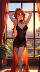 mavuika (genshin impact) from genshin impact by liarty
