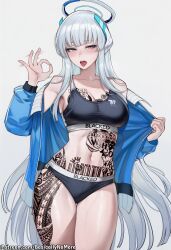 noa (blue archive) from blacked by basicallynomore