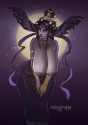 nyx (hades) from hades (game) by noisygiraff