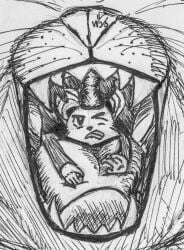 2025 3_fingers absurd_res ambiguous_gender angry_eyebrows anthro clenched_teeth cross-hatching dated duo eyebrows felid feline female female/ambiguous fingers furry furry_only greyscale hatching_(art) head_in_mouth hi_res imminent_vore in_mouth in_throat just_w lips mammal mina_(mina_the_hollower) mina_the_hollower monochrome mouse mouth_shot murid murine notched_ear one_eye_closed open_mouth oral_vore pen_(artwork) reaching rodent shaded signature size_difference sleeves teeth tongue traditional_media_(artwork) uvula uvula_on_head vore whiskers wince yacht_club_games