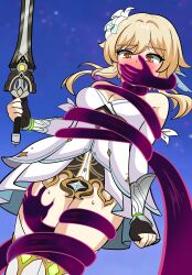 lumine (genshin impact) from genshin impact by puffo