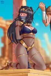 1girls arms_behind_back black_hair blush blushing_female blushing_profusely bodystocking bondage bound bound_ankles bound_arms breasts cleavage clothed_bondage collar domination female female_focus female_only femsub fire_emblem fire_emblem_awakening gag gagged high_heels human kneeling leash leash_and_collar leash_pull light-skinned_female light_skin metal_collar mymyeye nintendo one_eye_closed outdoors png rope rope_between_breasts rope_bondage slave slave_auction slave_collar slave_girl slave_market slave_raid slavery solo solo_female solo_focus submissive submissive_female tharja_(fire_emblem) trembling