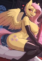 fluttershy (mlp) from friendship is magic by liwih