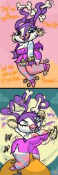 1girls ambiguous_penetration anatid animal_crossing anseriform anthro anthro_only avian bat_wings big_breasts bird bone bottomwear bouncing_breasts breasts clenched_teeth clothed clothing comic cosplay cowgirl_position dominant dominant_female duck duo erect_nipples eye_roll faceless_character faceless_male female female_on_top first_person_view from_front_position gesture gloria_(animal_crossing) half-closed_eyes heart_eyes heart_symbol hi_res instant_loss_2koma jewelry klutzatdusk looking_at_viewer looking_pleasured male male/female membrane_(anatomy) membranous_wings miniskirt narrowed_eyes necklace nintendo nipple_slip nipples on_bottom on_top penetration rayman_(series) rayman_origins riding sex short_stack skimpy skirt stomach_bulge suggestive suggestive_gesture tattoo teeth thick_thighs ubisoft voodoo_mama wide_hips wings