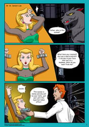 batman:_the_animated_series batman_(series) blonde_hair catwoman_(dcau) comic dc dc_comics dcau deviantart_username email_address english_text female green_eyes locofuria male page_1 page_number selina_kyle speech_bubble transformation tygrus_(character) yellow_eyes