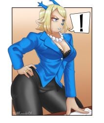 carol holiday from deltarune by kurocchi131