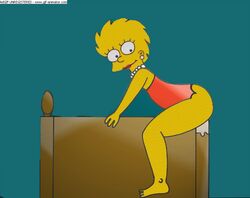 1girls animated female female_only human lisa_simpson masturbation solo tagme the_simpsons yellow_body