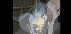 1boy 1girls animated avatar_legends avatar_the_last_airbender cum_in_mouth cum_inside english_text female four_elements_trainer male male/female mity nagina snake_girl spirit_(avatar) text the_legend_of_korra vaginal_penetration video