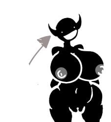 anthro breasts cleavage dark_skin erect_nipples fnf fnf_mod fnf_mods friday_night_funkin friday_night_funkin_mod nude_female opheebop saltys_sunday_night thick_thighs