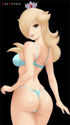 ass female female_only mario_(series) nidavellirstudios nintendo princess_rosalina sideboob solo super_mario_galaxy tagme