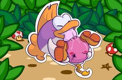 aintsmart blush bob-omb bombette cunnilingus female fish licking marine mario_(series) mushroom nintendo oral oral_sex outdoors outside paper_mario pussy saliva sex source_request spread_pussy spreading sushie tongue tongue_out vaginal_penetration yuri